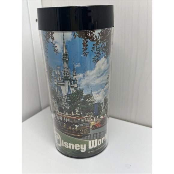 Vintage Walt Disney World  Disneyland Souvenir Thermo-Serv Mug Stein USA - Picture 10 of 15